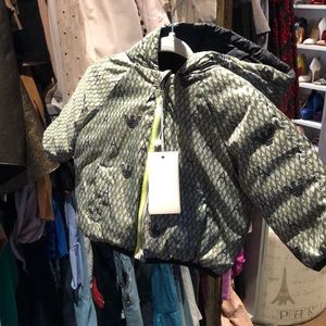Armani baby reversible jacket authentic 18M
